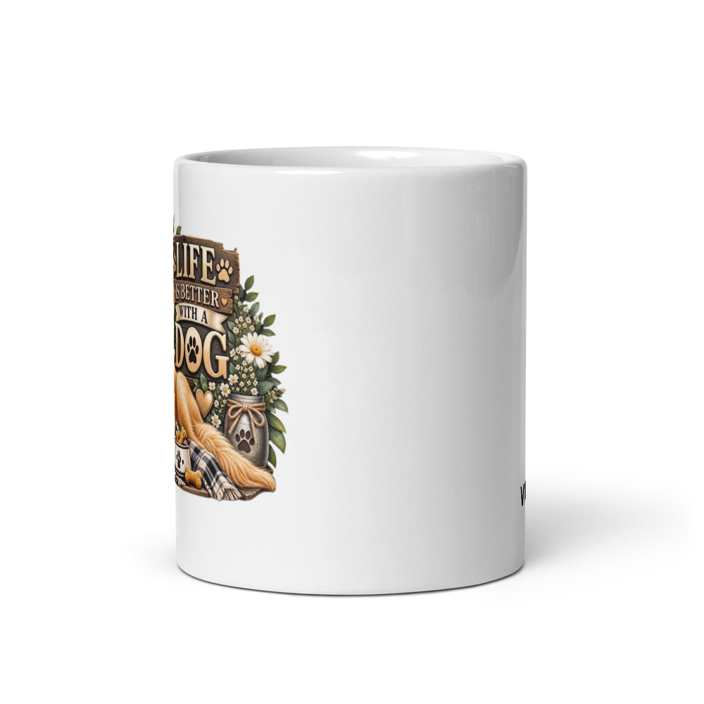 Premium Dog Lover Coffee Mug | VIREON  thumbnail 3