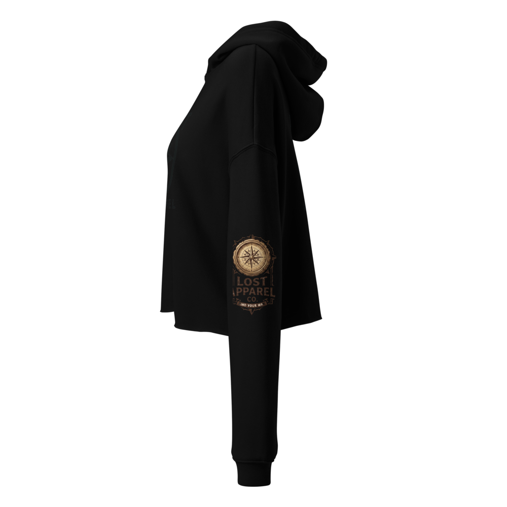 Women's Cropped Hoodie  Bella + Canvas 7502 thumbnail 4