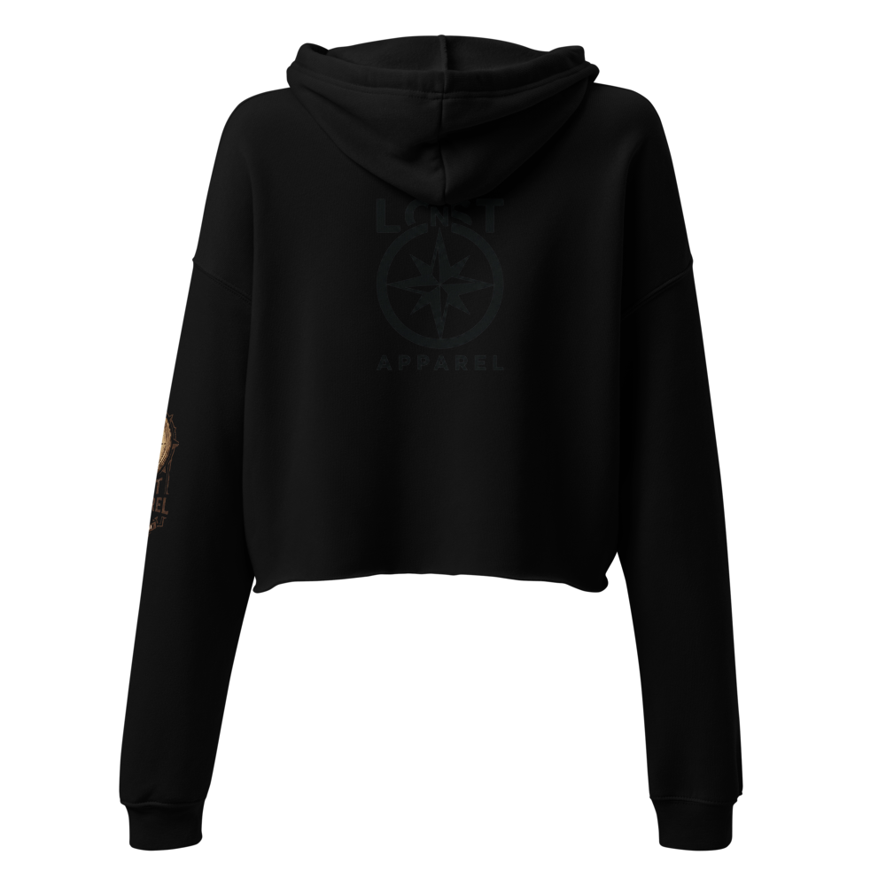 Women's Cropped Hoodie  Bella + Canvas 7502 thumbnail 2