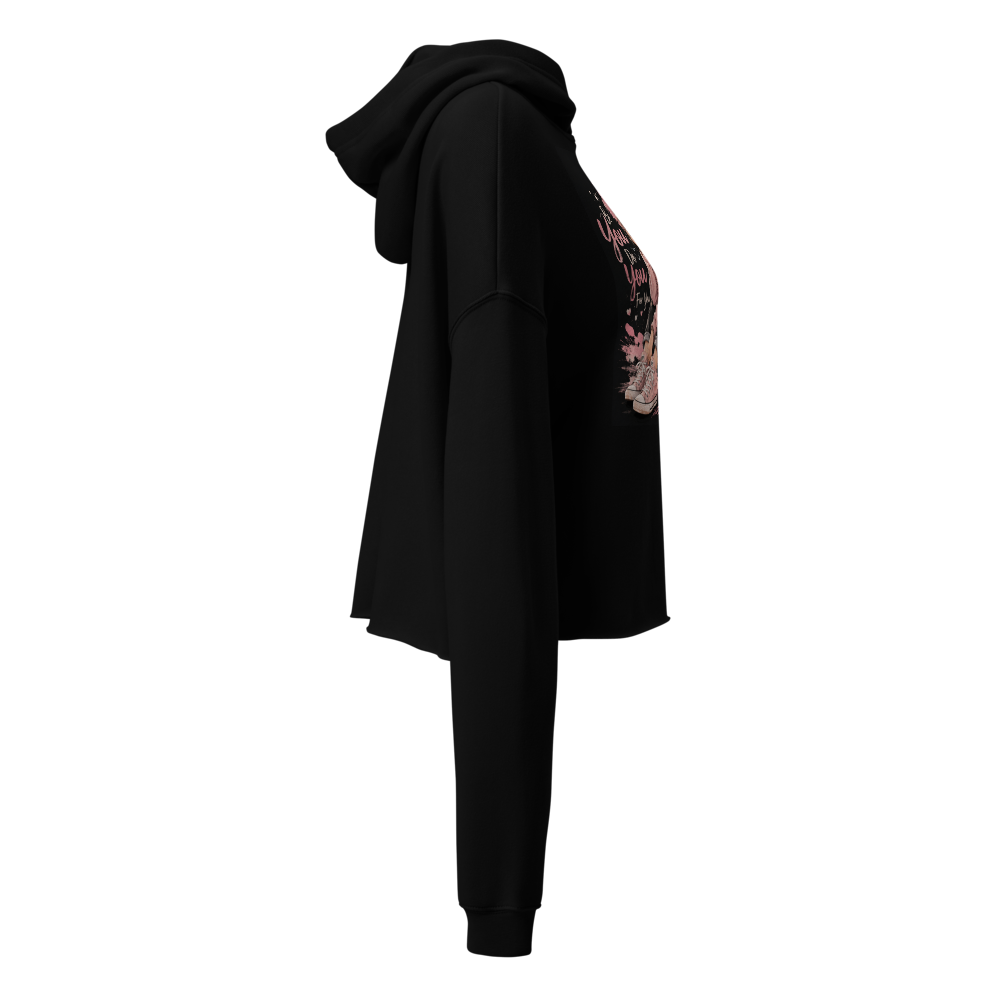 : You Are You Fairy Girl Cropped Hoodie thumbnail 4