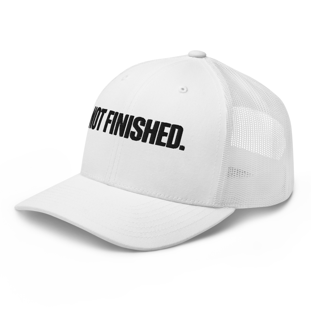 Not Finished - Trucker Hat thumbnail 4