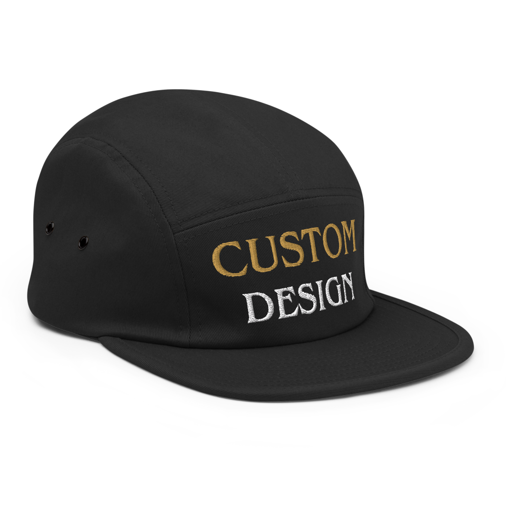 Custom Embroidered 5 Panel Cap thumbnail 4
