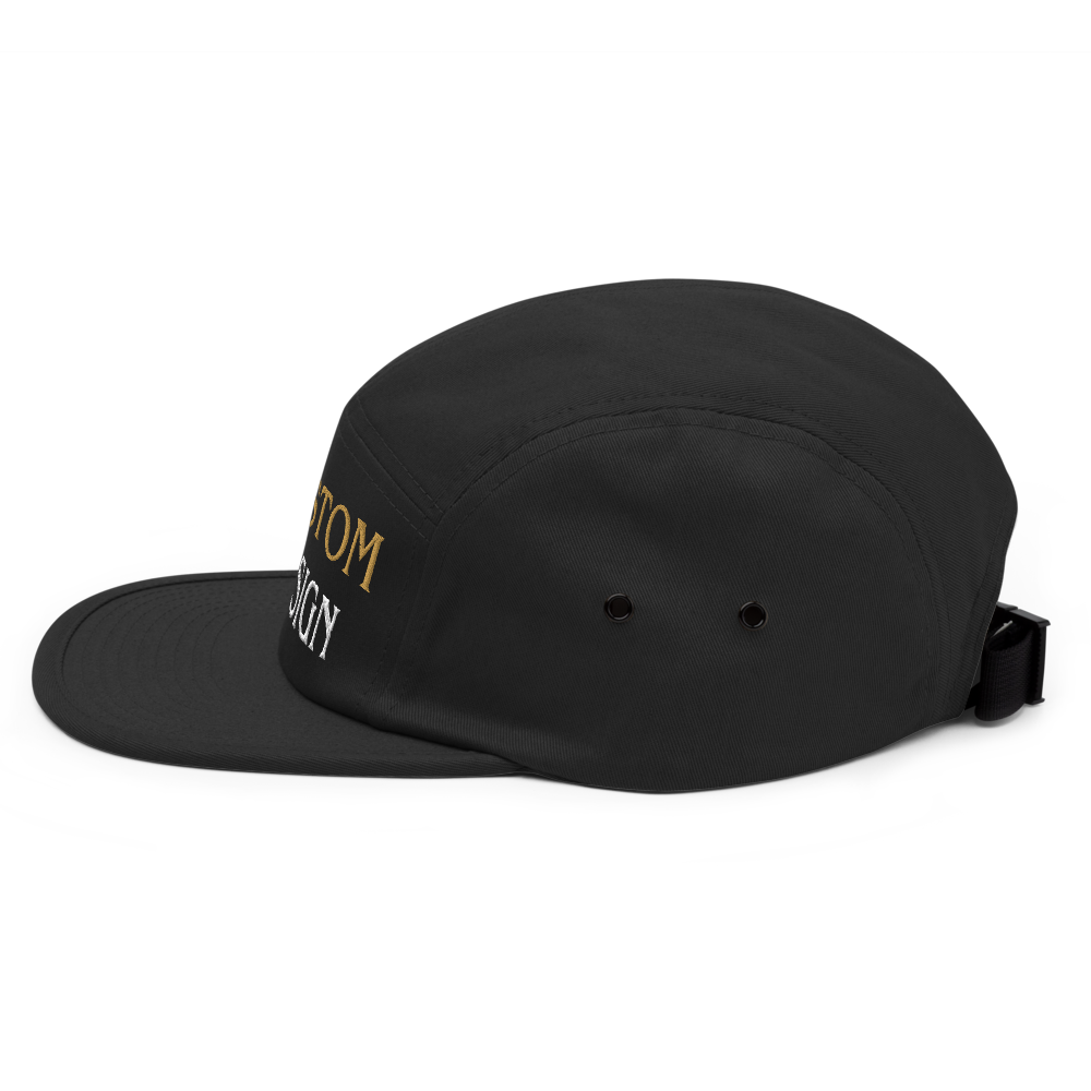Custom Embroidered 5 Panel Cap thumbnail 2
