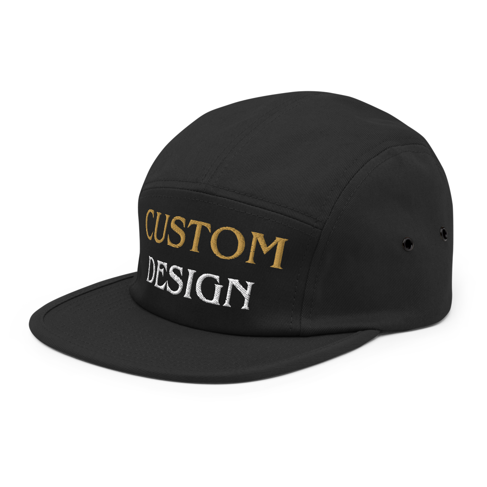 Custom Embroidered 5 Panel Cap thumbnail 5