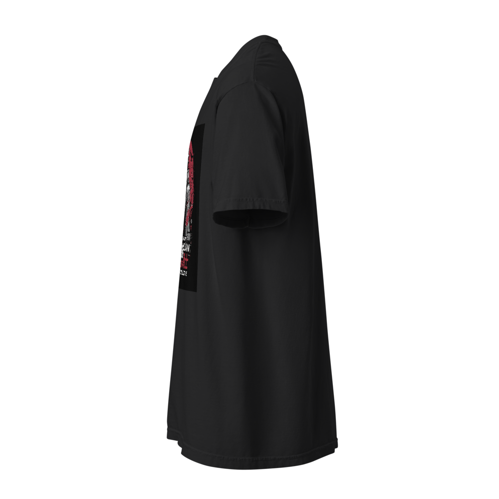 Dark Anime Warrior Streetwear T-Shirt thumbnail 2