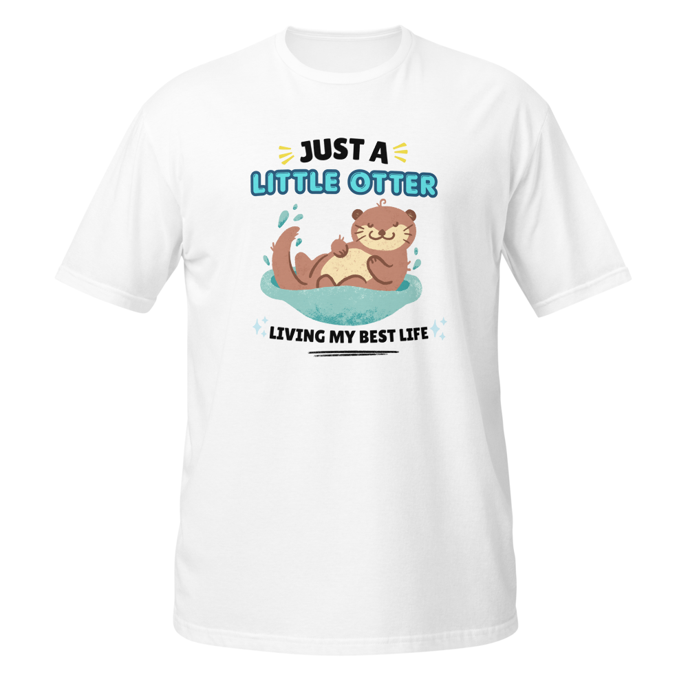 little otter tshirt design thumbnail 3