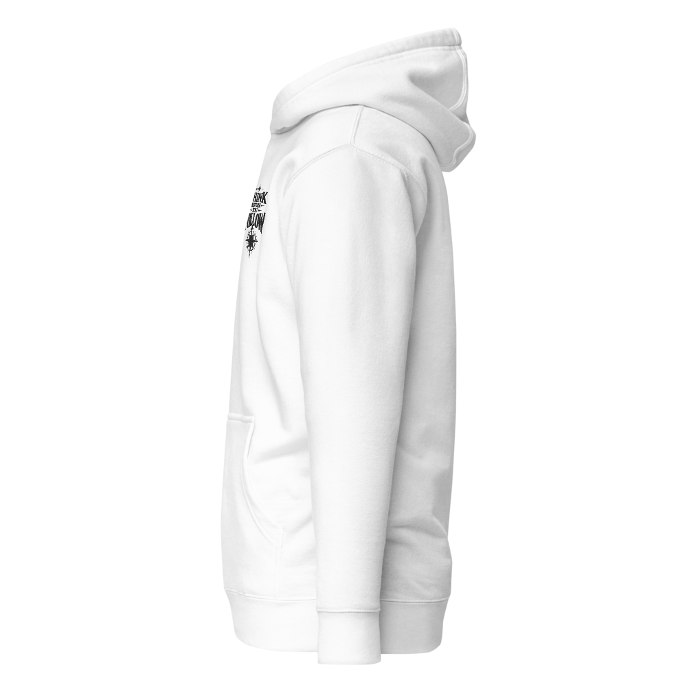 Cotton Heritage M2580 Think Before You Hoodie thumbnail 2