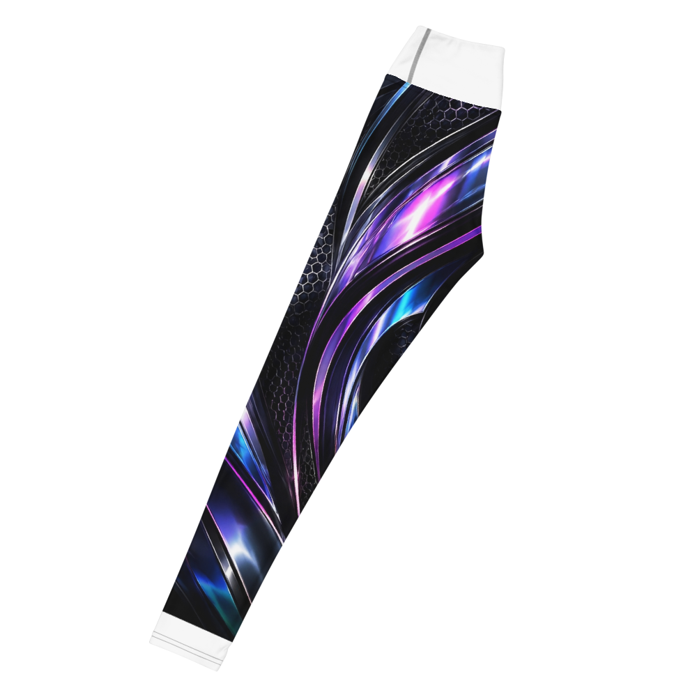 Cosmic Bloom Yoga Leggings thumbnail 3