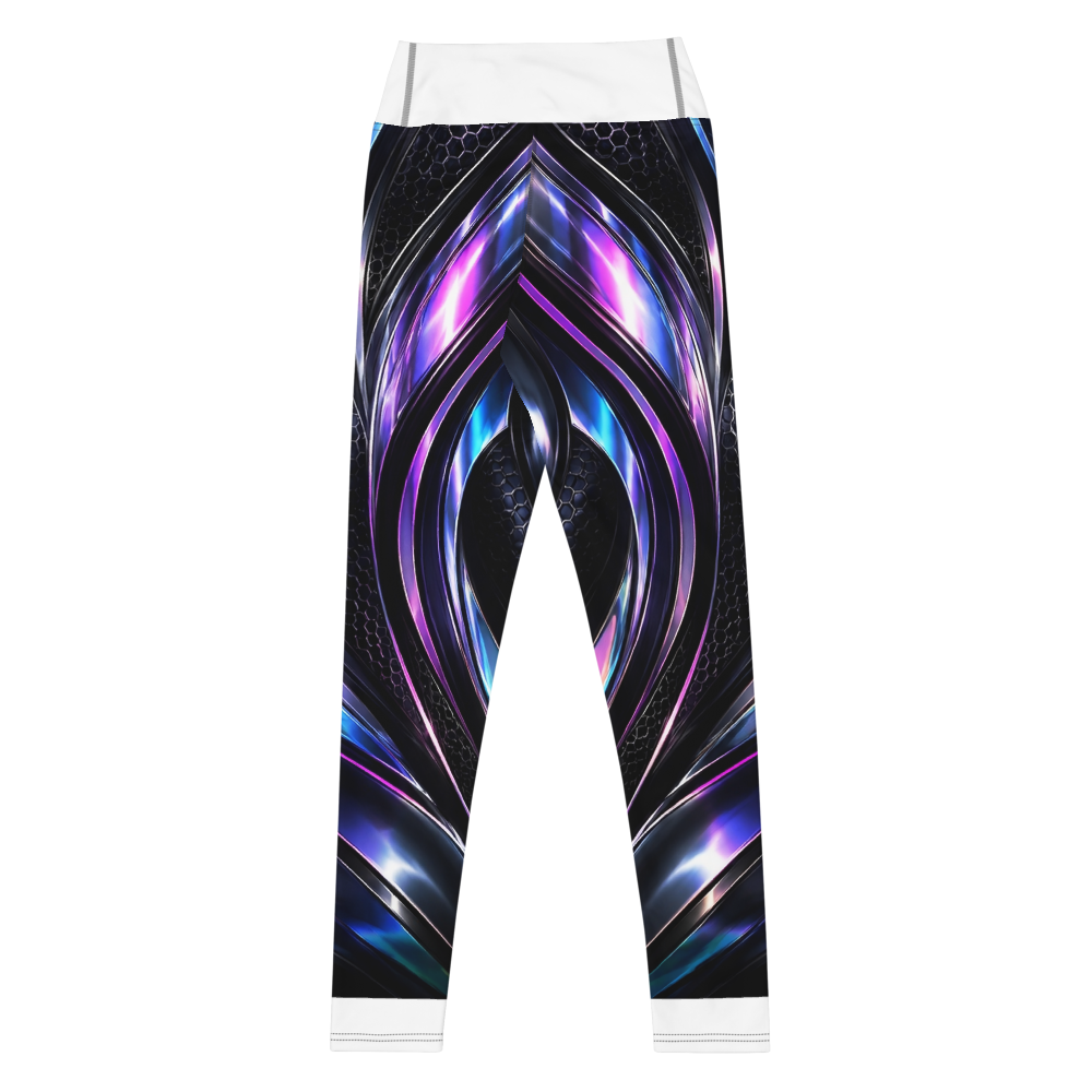 Cosmic Bloom Yoga Leggings thumbnail 2