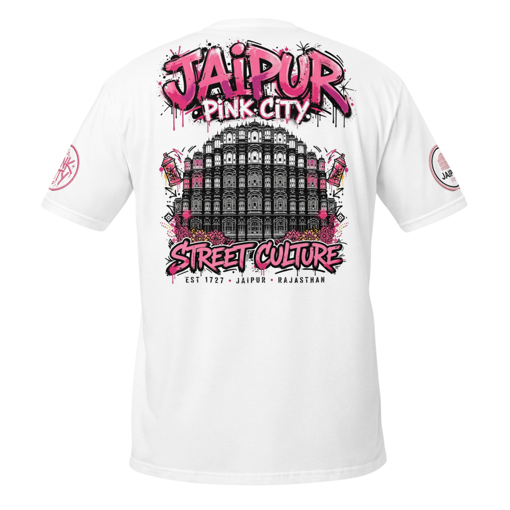 Jaipur Pink City Street Culture  T-shirt thumbnail 2