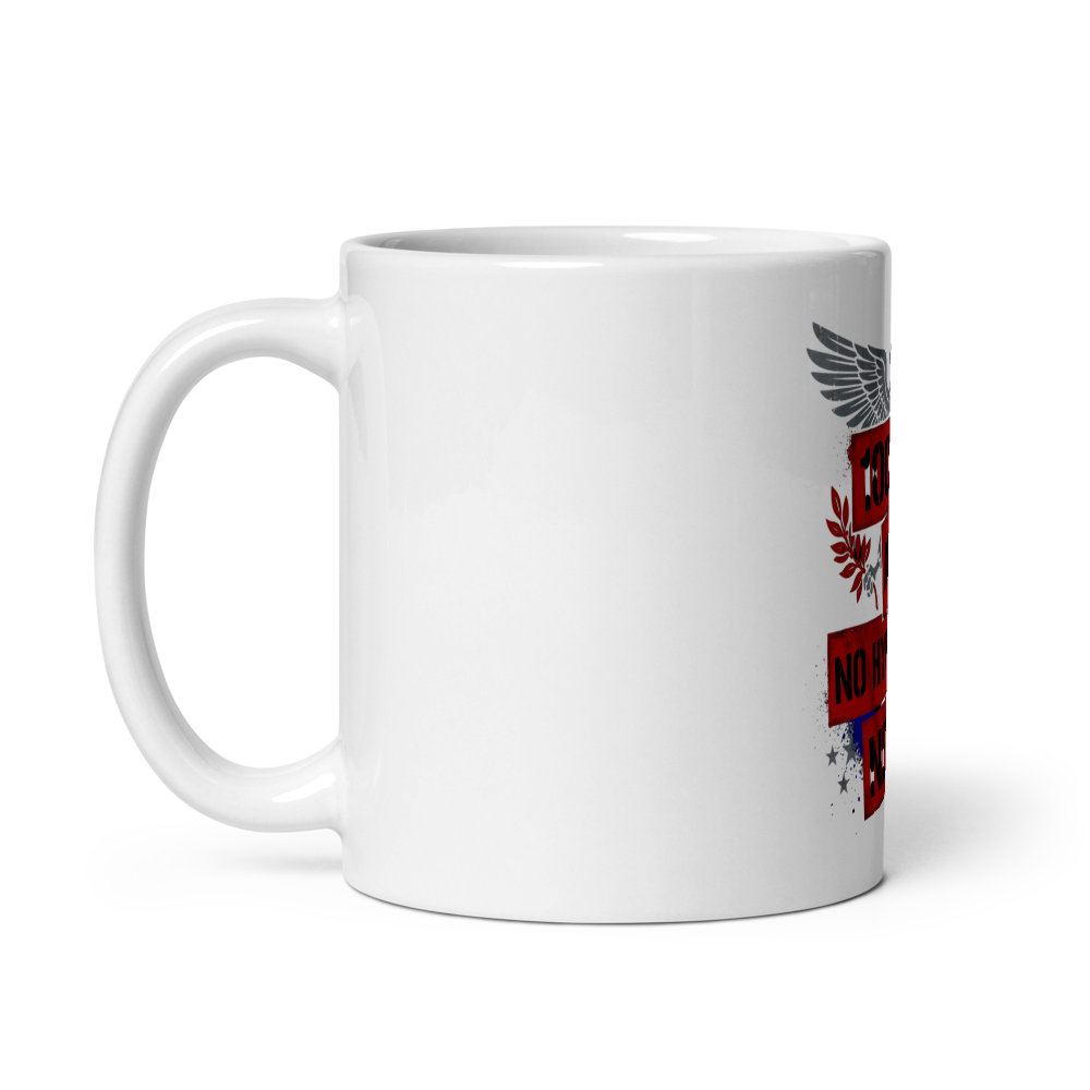 100% American No hyphens needed mug  thumbnail 2