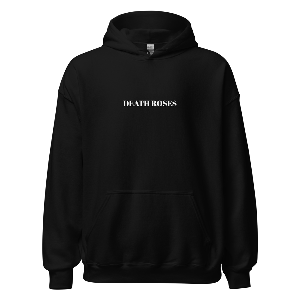 Unisex Backprinted Black Hoodie thumbnail 2