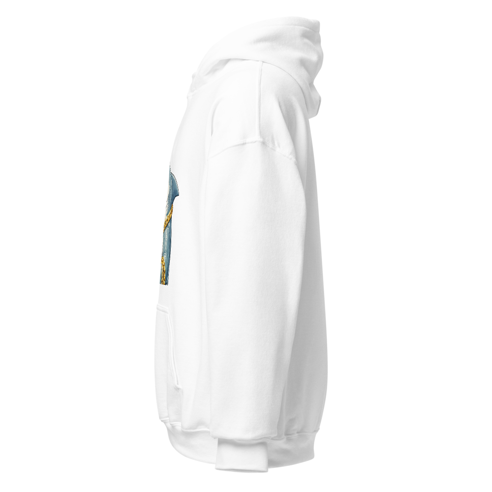 Pizza Shark Premium Streetwear Hoodie thumbnail 3