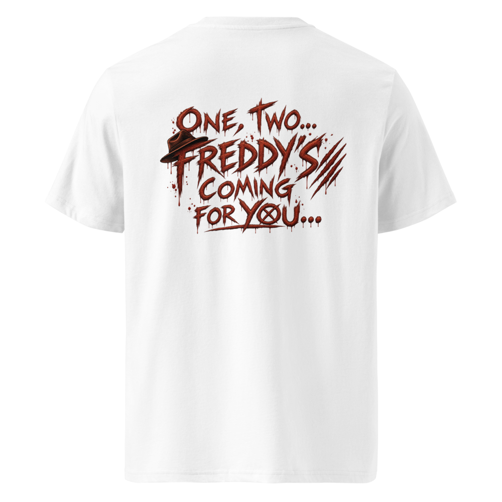 Classic Horror Movie Villain Freddy Backprint Tee thumbnail 2