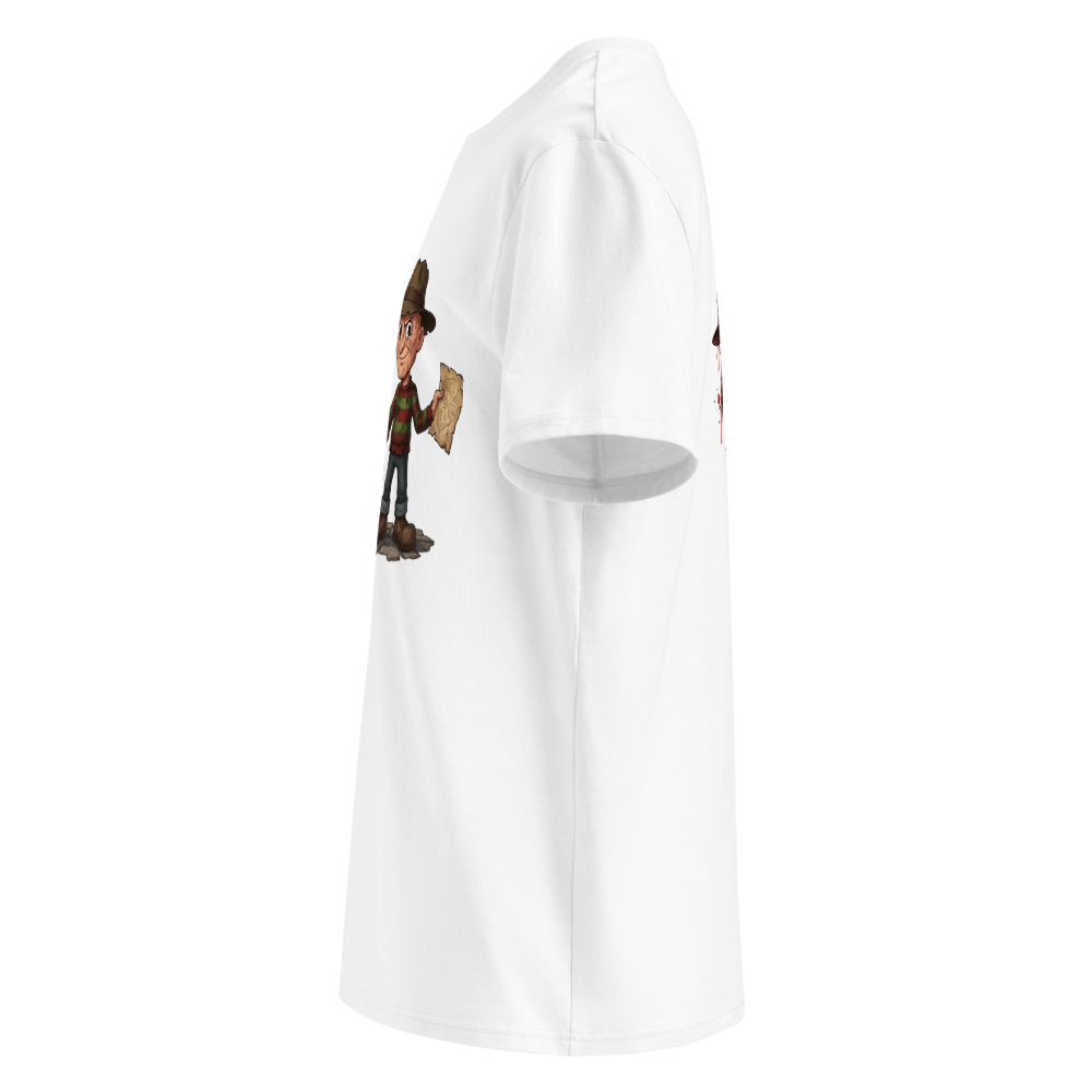 Classic Horror Movie Villain Freddy Backprint Tee thumbnail 3