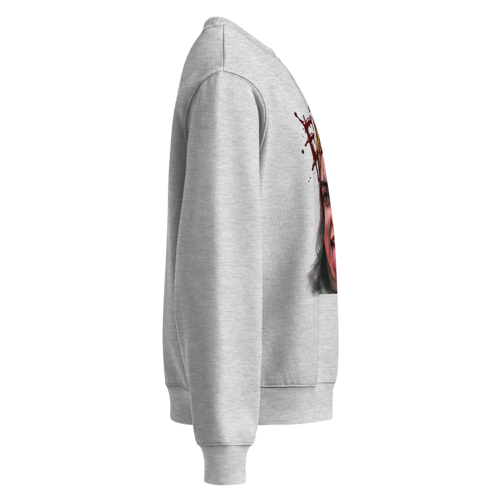 Billie Eilish Vintage Graphic Sweatshirt - Bloody  thumbnail 4