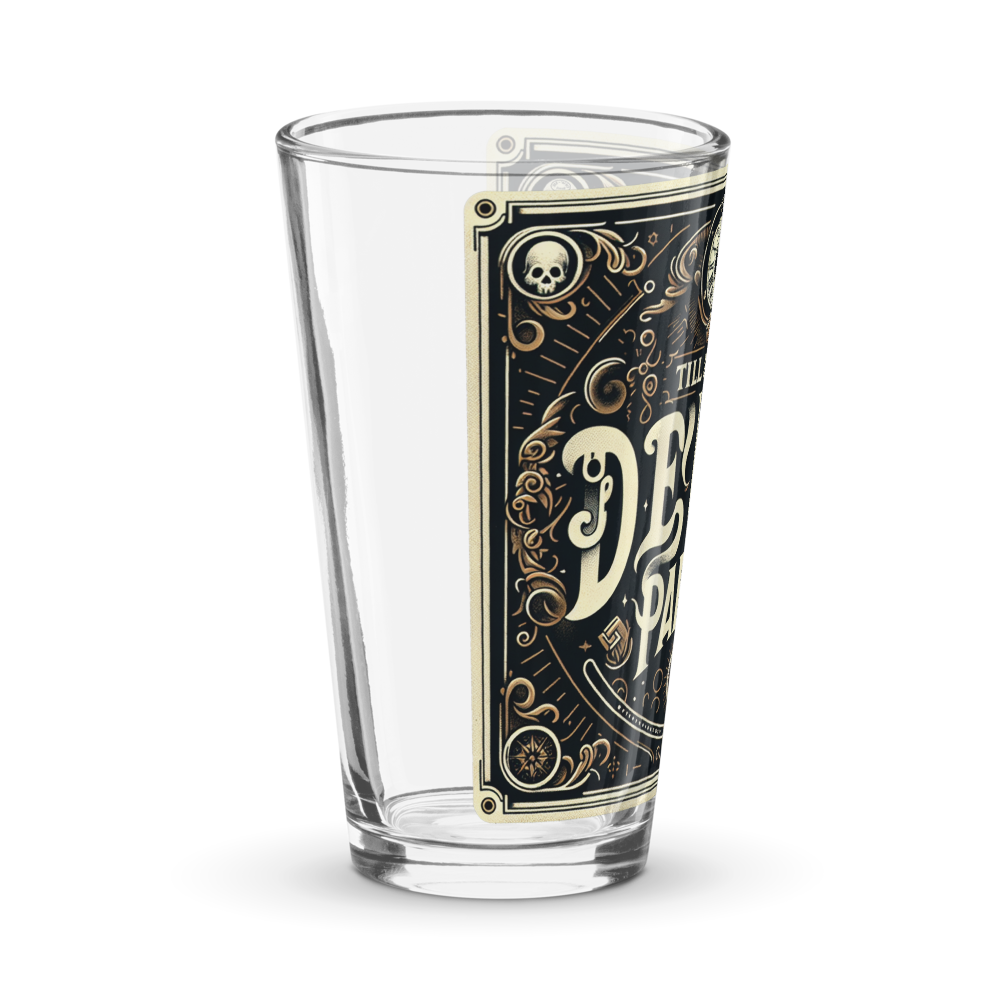 Till death pint Glass thumbnail 3