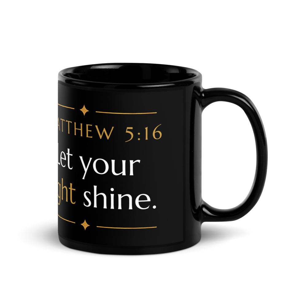 Let Your Light Shine Mug — Matthew 5:16 thumbnail 2