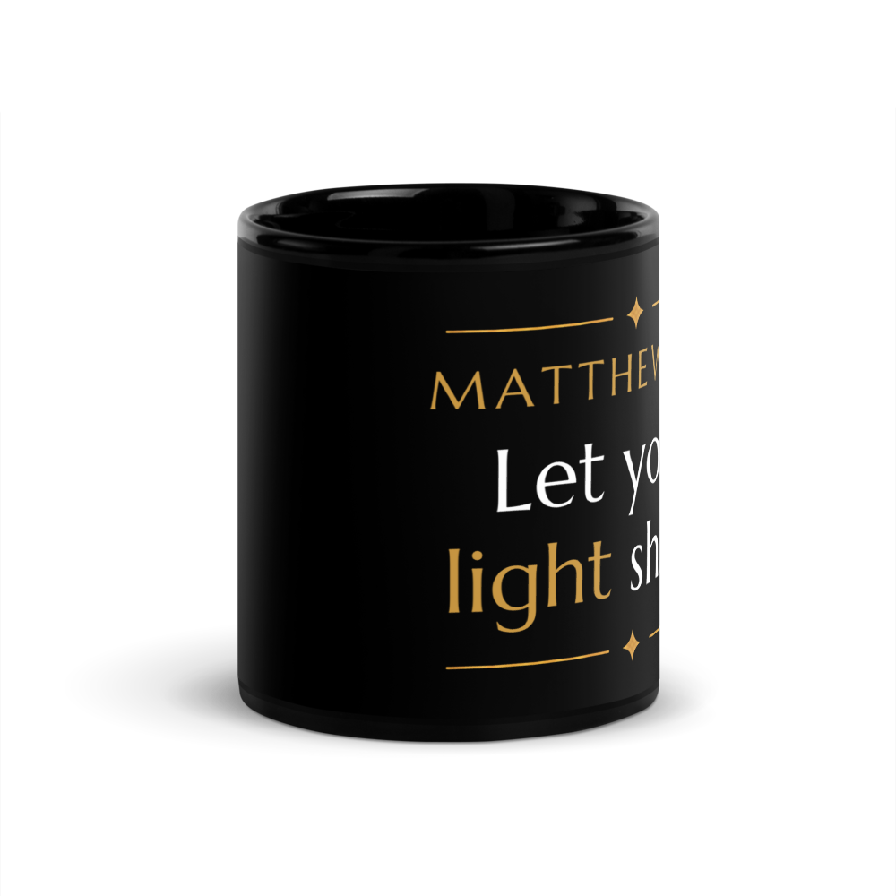 Let Your Light Shine Mug — Matthew 5:16 thumbnail 3
