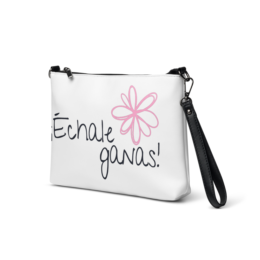 Echale Ganas Floral Crossbody Pouch - Pink thumbnail 3