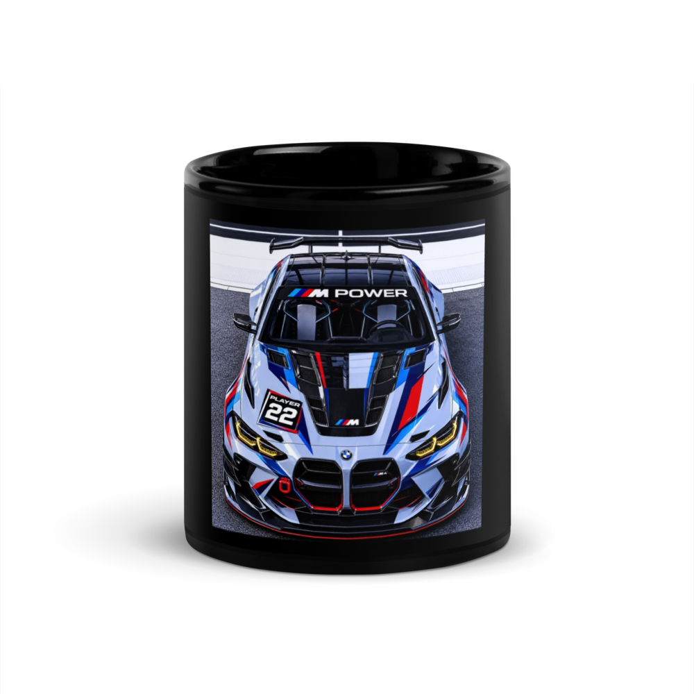 BMW M4 design glossy mug. thumbnail 3
