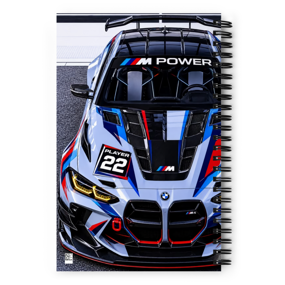 Primium quality BMW edition spiral notebook. thumbnail 2