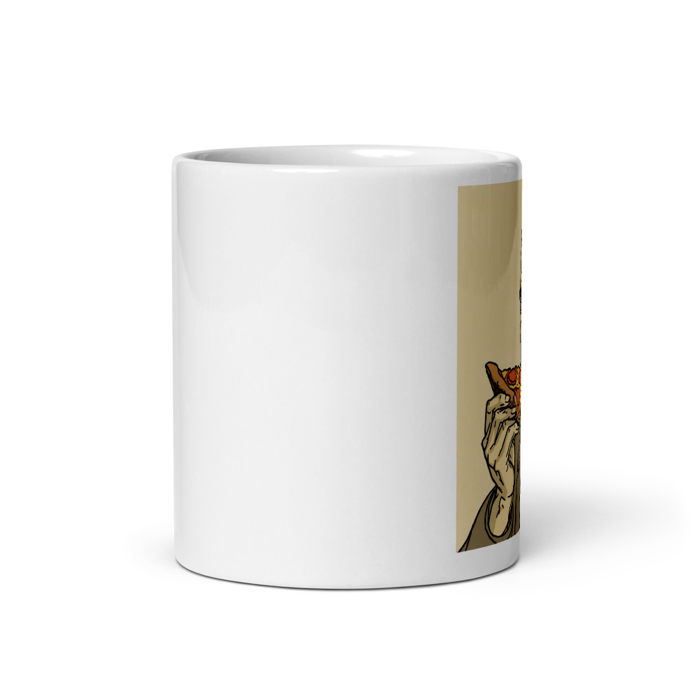 Vincent Van Gogh Pizza Art Mug thumbnail 3