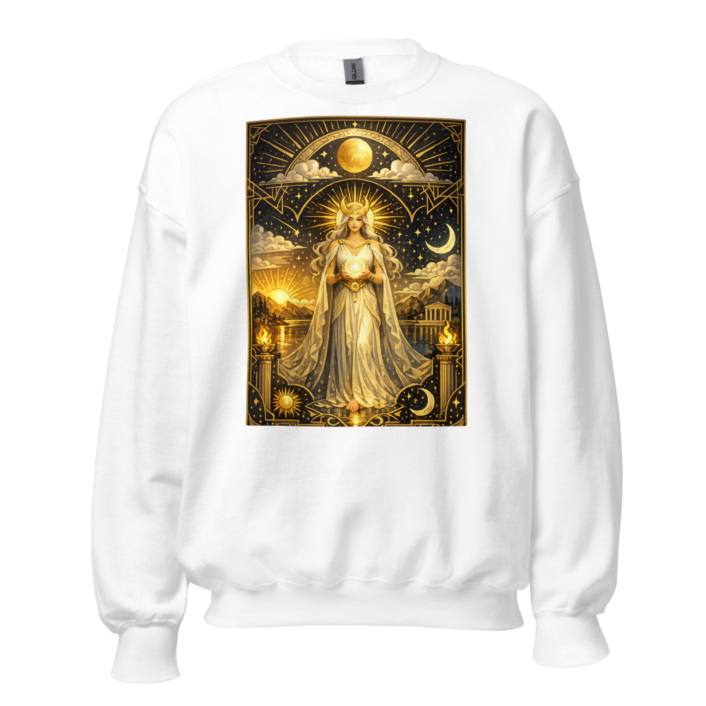 Unisex Full Hoodie Celestial Moon Goddess