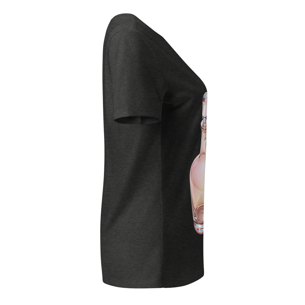 Iridescent Glass Art Women's V-Neck T-Shirt | Mode thumbnail 3
