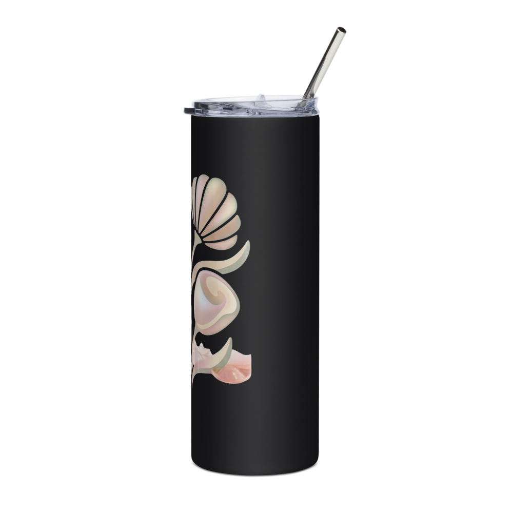 Iridescent Floral Skinny Tumbler thumbnail 3