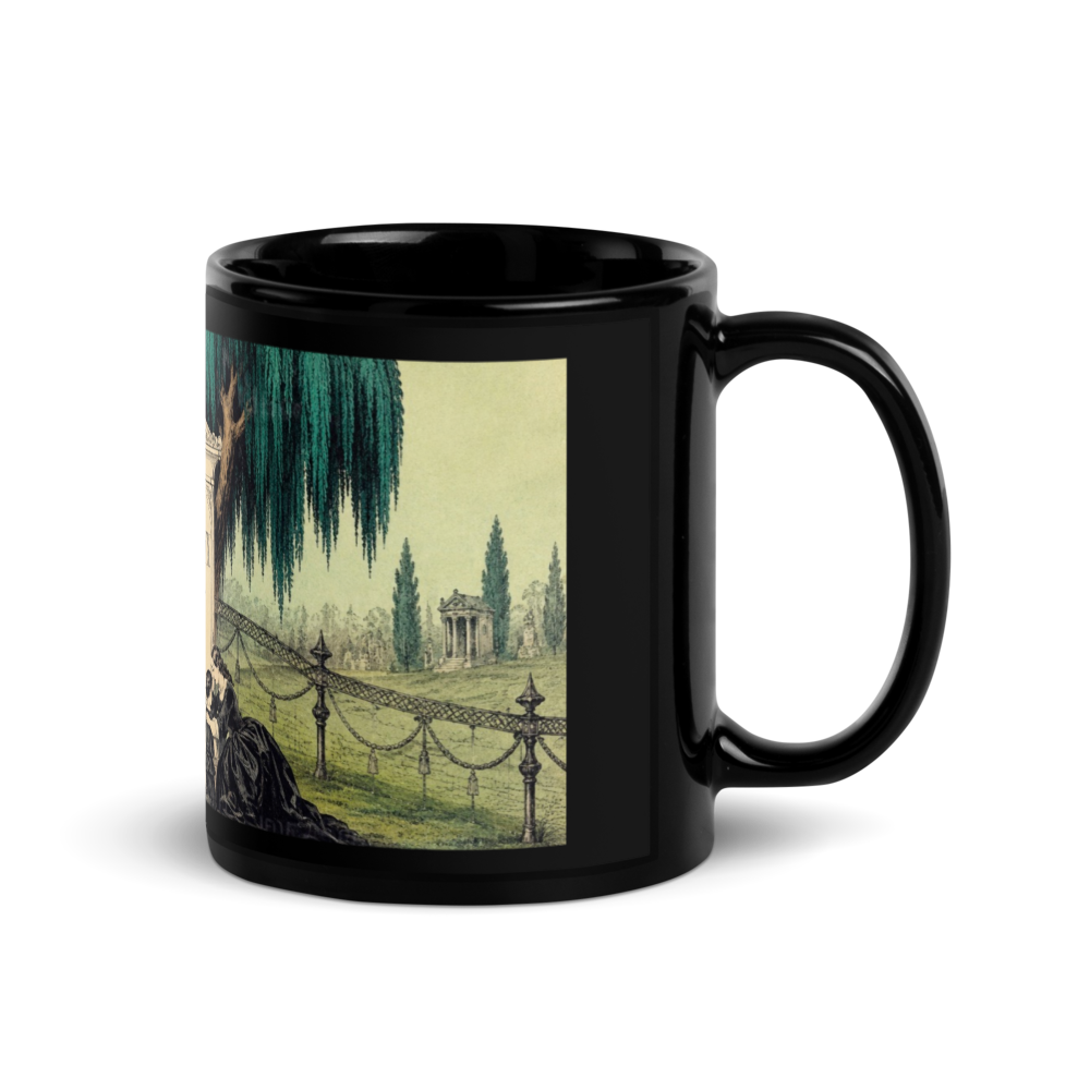 Blue Canary TX Mug but make it Black thumbnail 2