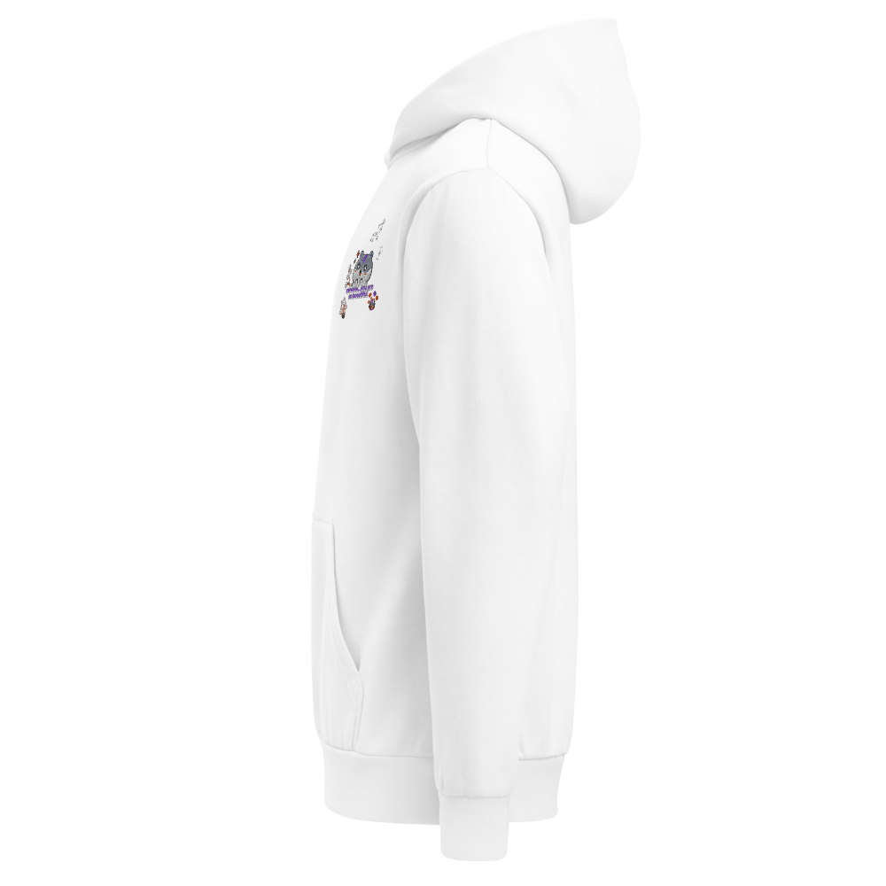 Cute Anime Cat Embroidered Unisex Hoodie thumbnail 3