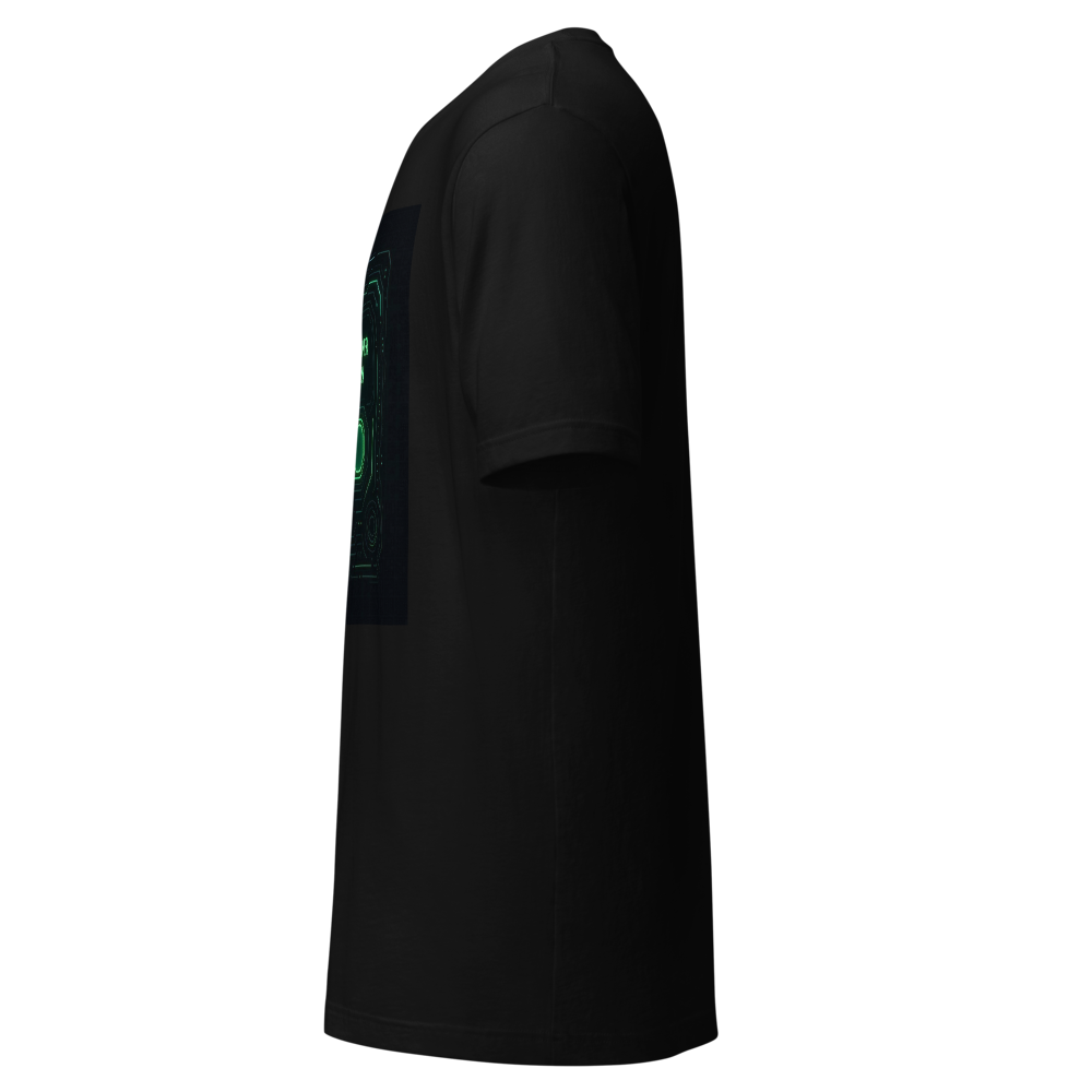 Programmer Mode ON T-Shirt – Futuristic Tech Desig thumbnail 3