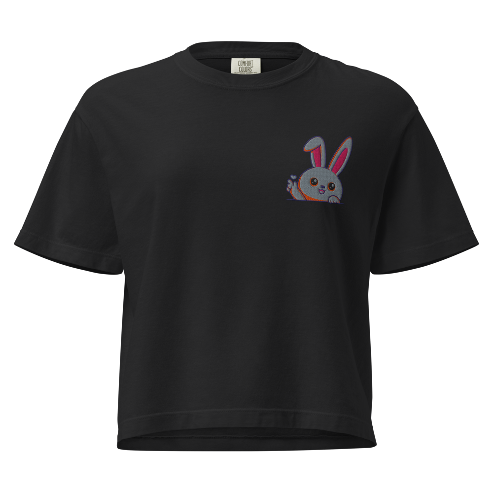 Cute Bunny Graphic T-Shirt for Women