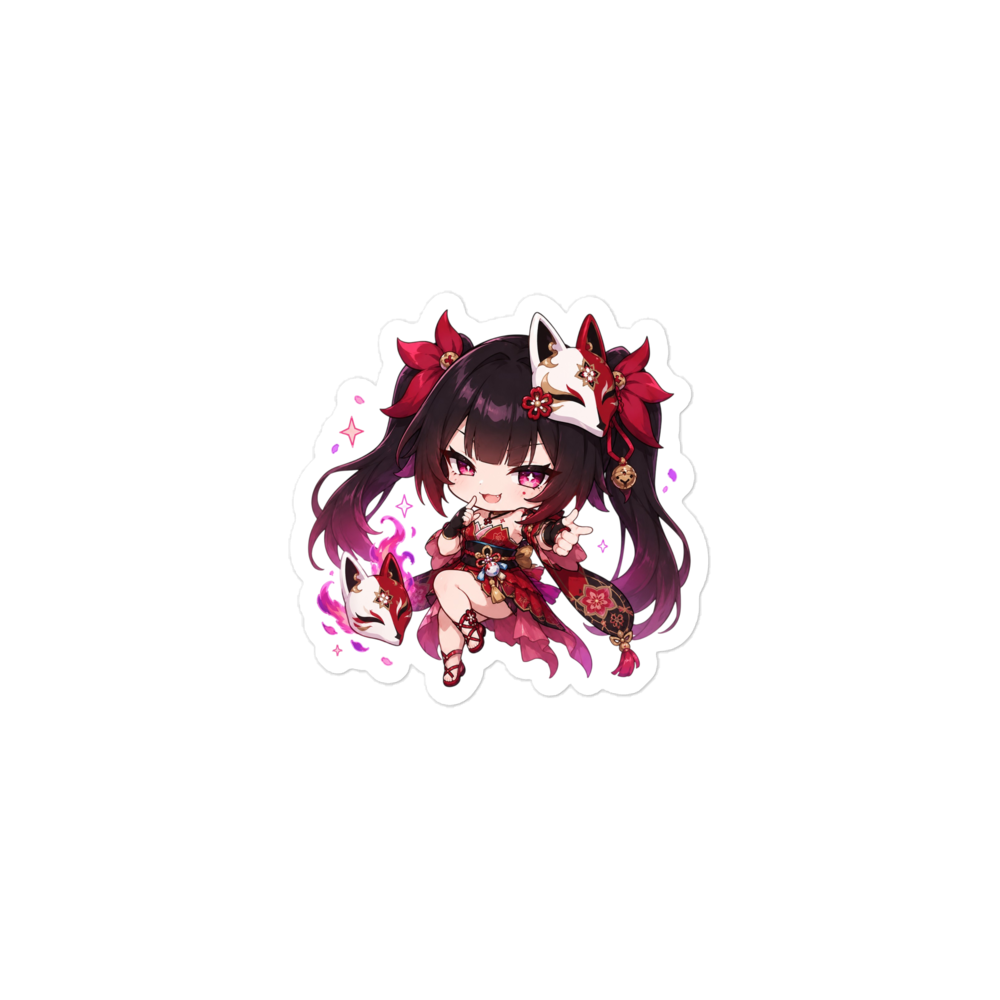 Sparkle HSR Smug Sticker thumbnail 2