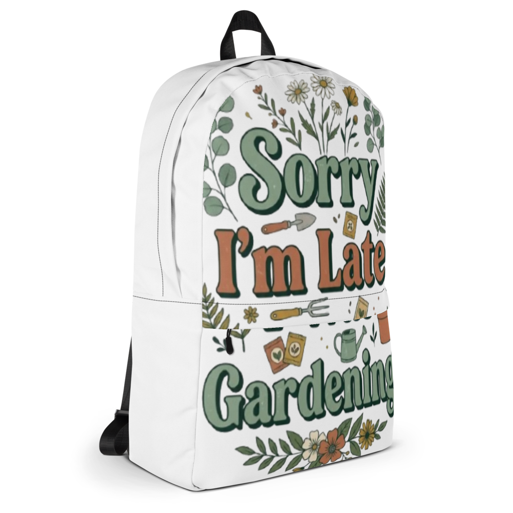 Garden ing All-Over Print Backpack thumbnail 4