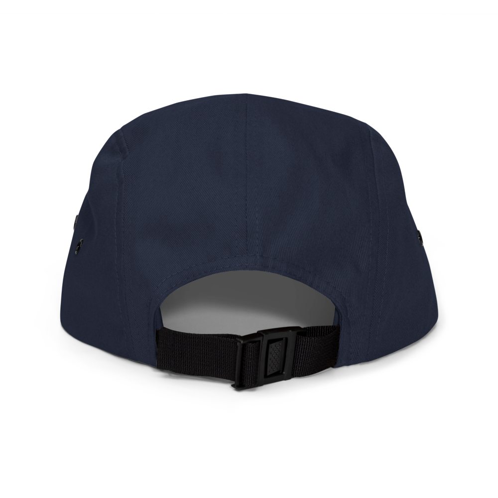 Embroidered 5-Panel Camp Cap . thumbnail 6