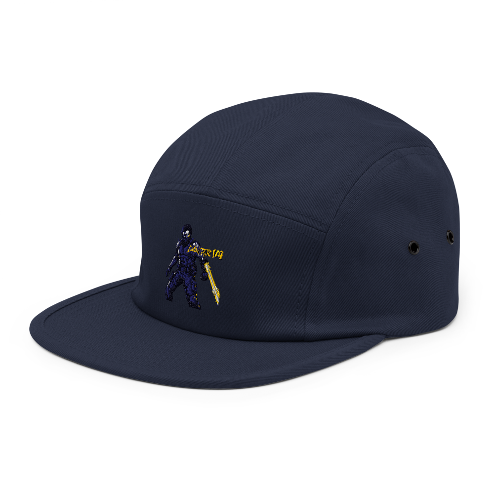 Embroidered 5-Panel Camp Cap . thumbnail 5