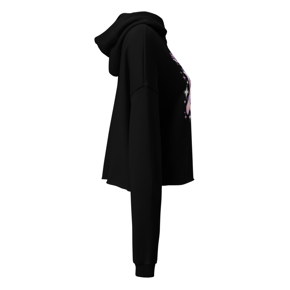 Cyberpunk Anime Graphic Cropped Hoodie thumbnail 4