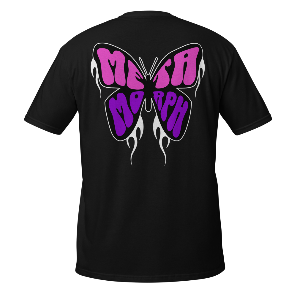 "METAMORPH" Graphic Butterfly Streetwear T-Shirt  thumbnail 2