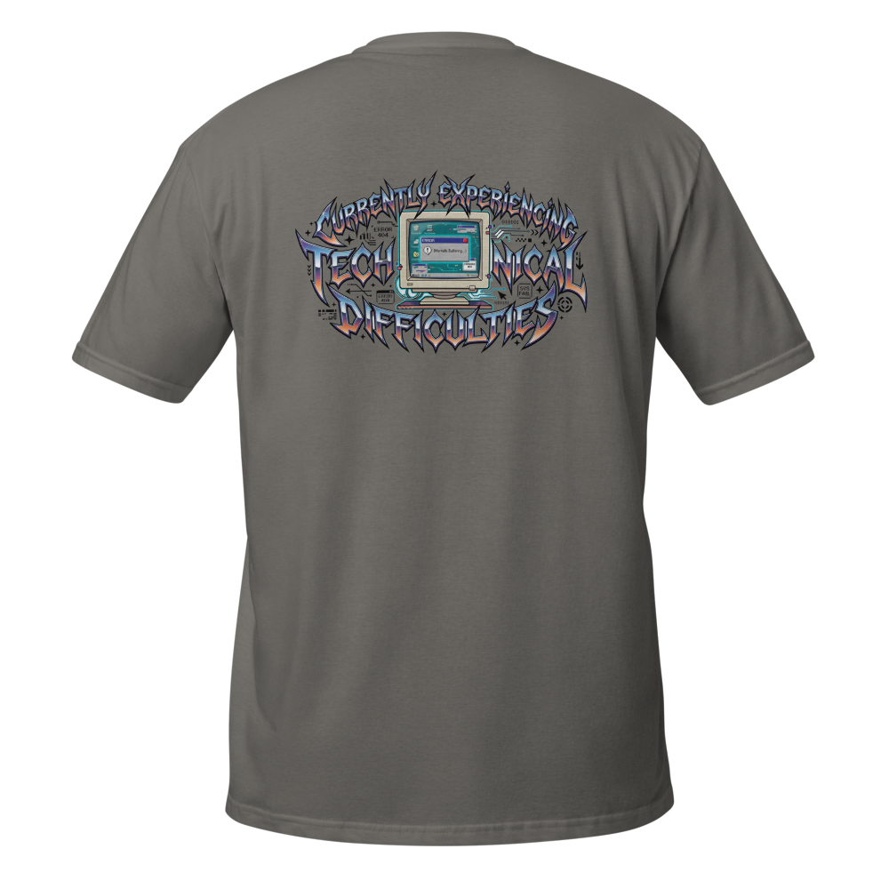 Y2K Retro Computer Cyber Graphic Tee thumbnail 2