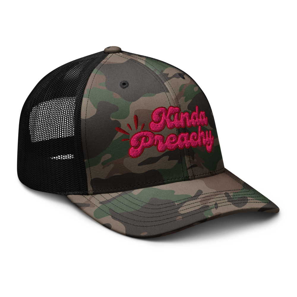 Kinda Preachy Camo Hat thumbnail 6