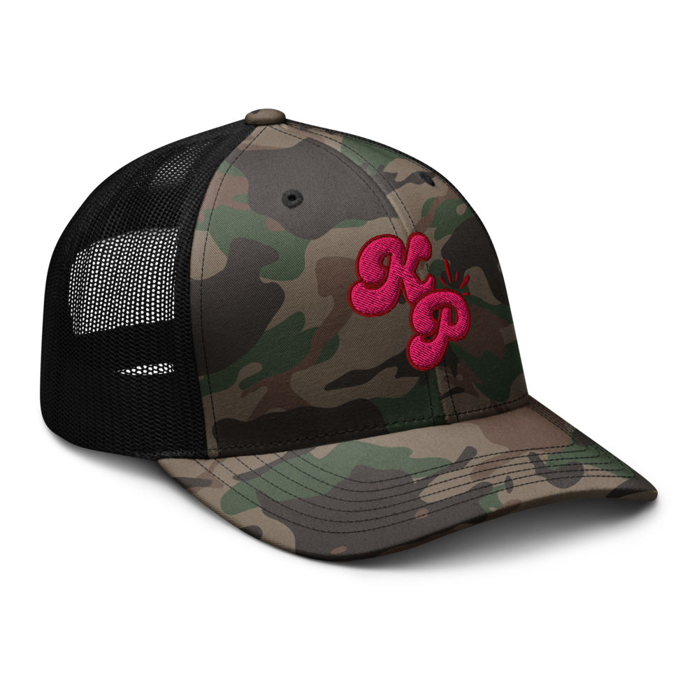 Kinda Preachy Camo Logo Hat thumbnail 6