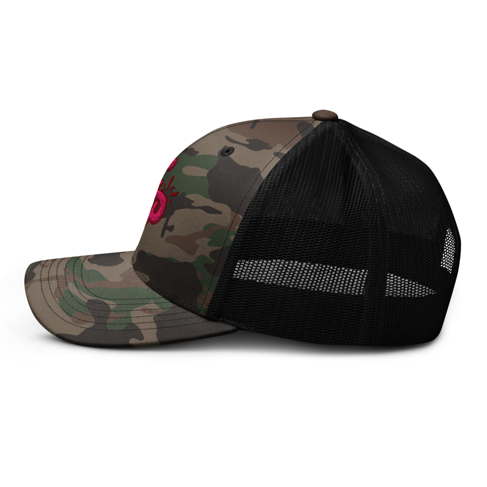 Kinda Preachy Camo Logo Hat thumbnail 3