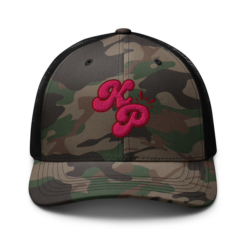 Kinda Preachy Camo Logo Hat