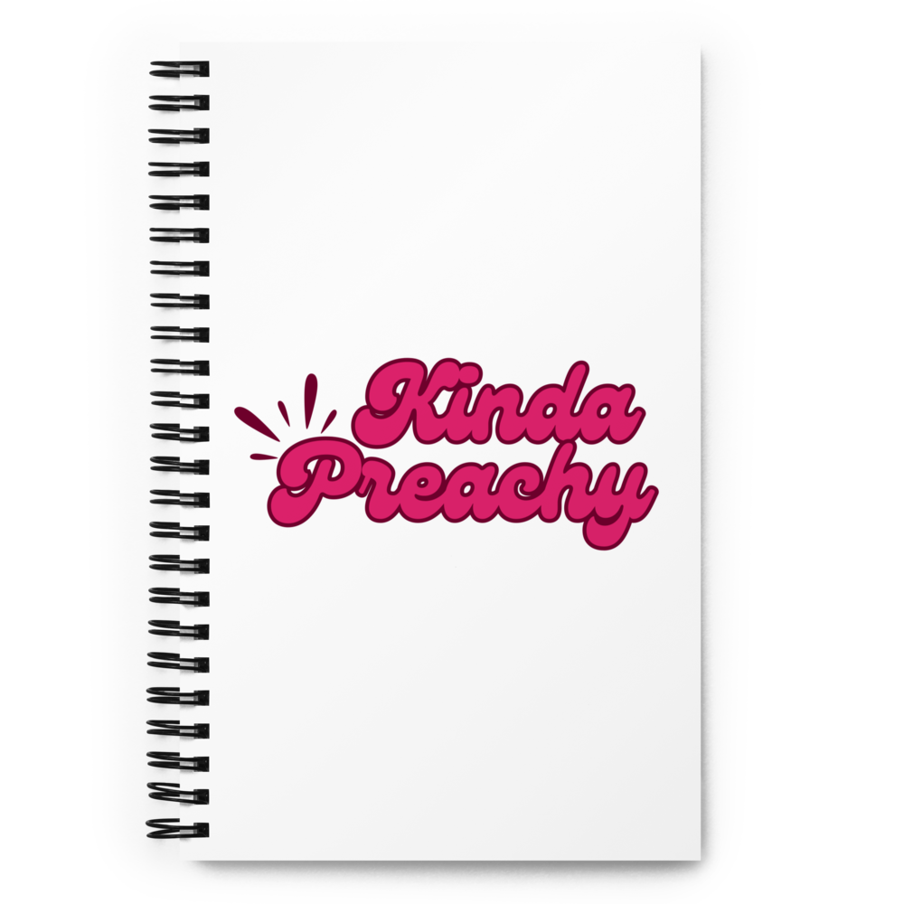 Kinda Preachy Blank Journal
