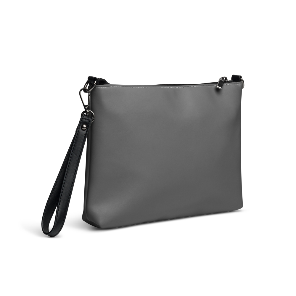 Minimalist Line Art Face Aesthetic Monstera Pouch. thumbnail 4