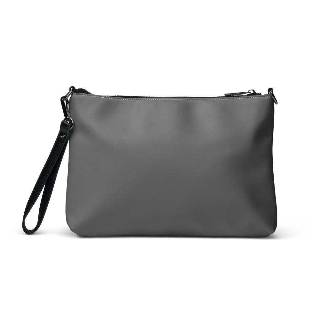 Minimalist Line Art Face Aesthetic Monstera Pouch. thumbnail 3