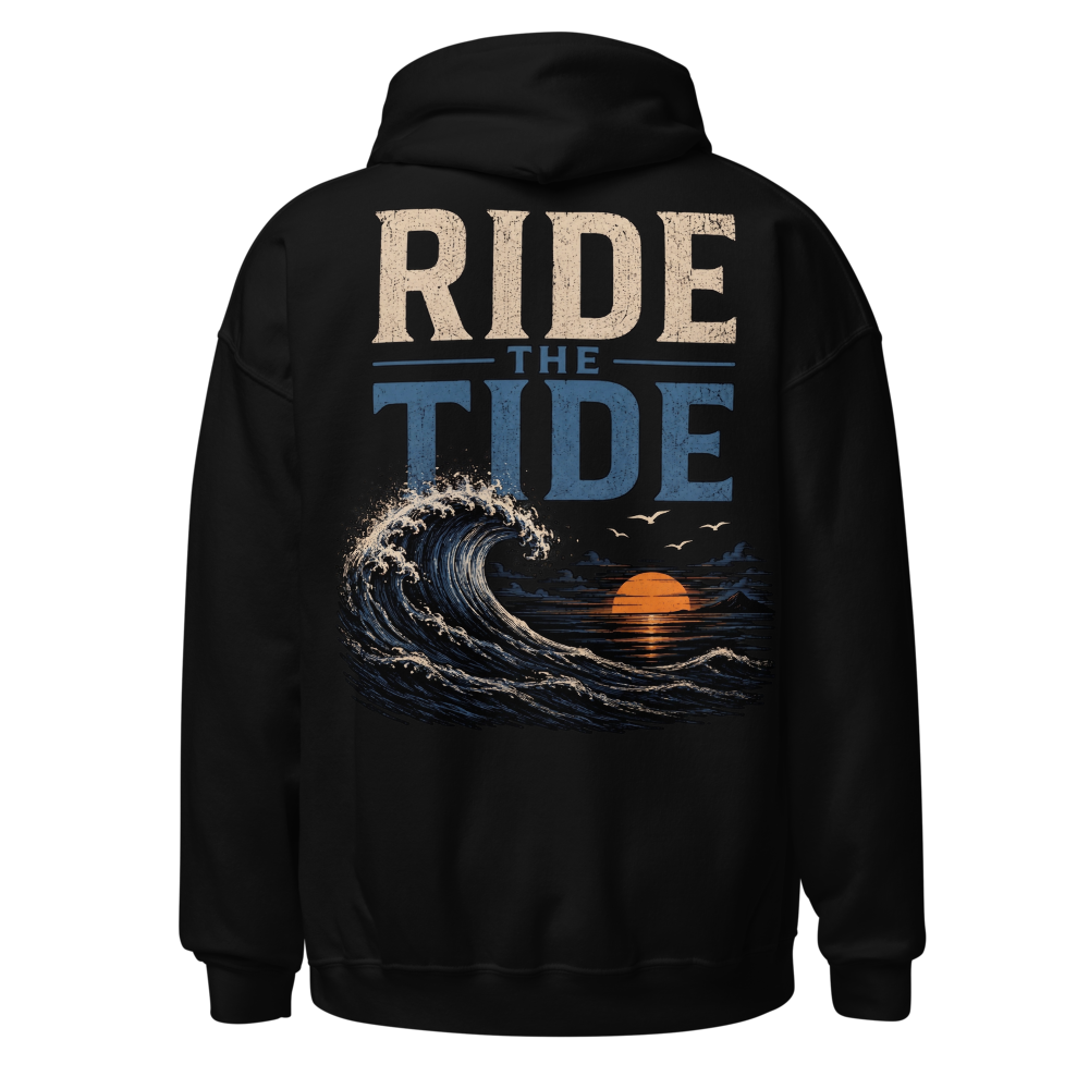 Hoodie Ruang Opini – Ride The Tide | Premium Stree thumbnail 4