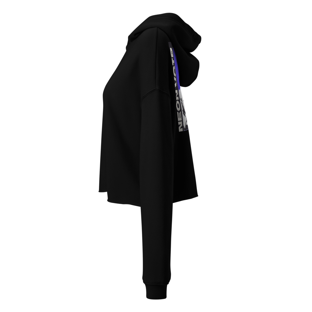 Women's cropped stylish hoodie  thumbnail 2